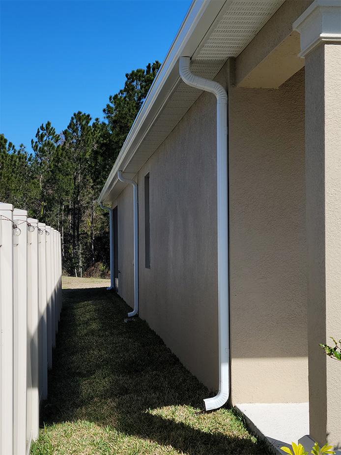 Seamless gutter example 5